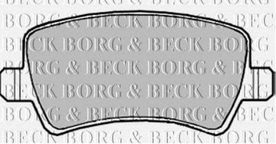 BORG & BECK bbp1982 -  Комплект тормозных колодок, дисковый тормоз